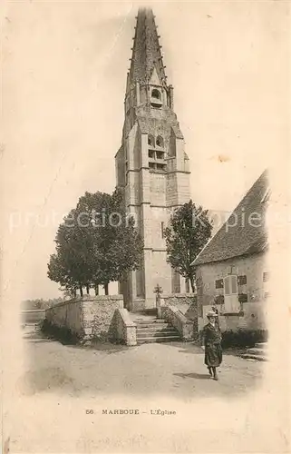 AK / Ansichtskarte Marboue Eglise Kirche Marboue