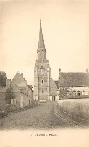 AK / Ansichtskarte Yevres Eglise Kirche Yevres