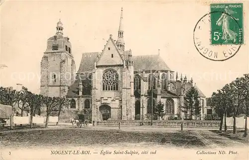 AK / Ansichtskarte Nogent le Roi Eglise Saint Sulpice Nogent le Roi