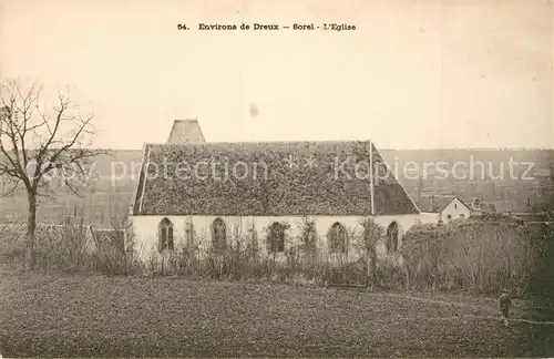 AK / Ansichtskarte Sorel Moussel Eglise Kirche Sorel Moussel