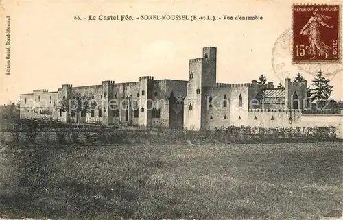 AK / Ansichtskarte Sorel Moussel Castel Feo vue d ensemble Sorel Moussel