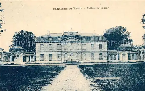 AK / Ansichtskarte Saint Georges du Vievre Chateau de Launay Saint Georges du Vievre