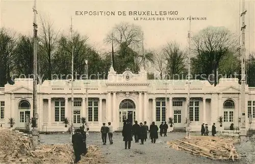 AK / Ansichtskarte Bruxelles_Bruessel Le Palais des Travaux Feminins Bruxelles_Bruessel