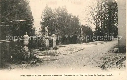 AK / Ansichtskarte Faulquemont Pensionnat des Dames Ursulines Allemandes Refectoire Faulquemont