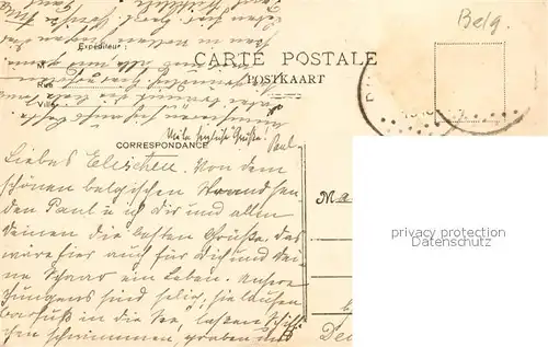 AK / Ansichtskarte Duinbergen Digue ouest Duinbergen