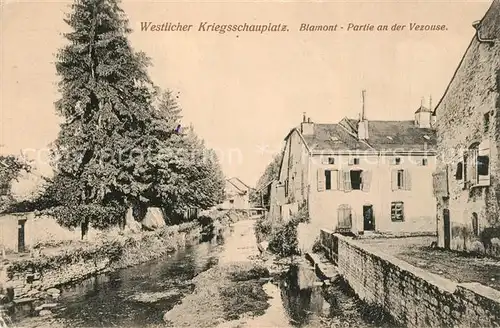 AK / Ansichtskarte Blamont_Meurthe et Moselle Partie an der Vezouse Blamont