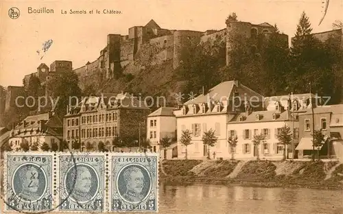 AK / Ansichtskarte Bouillon La Semois et le Chateau Bouillon