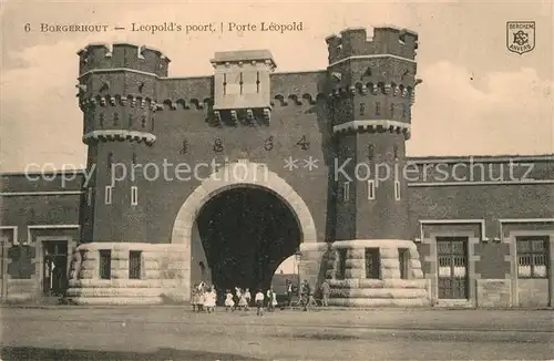 AK / Ansichtskarte Borgerhout Leopolds poort Borgerhout