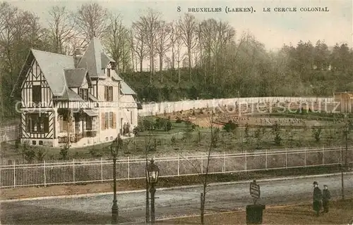 AK / Ansichtskarte Bruxelles_Bruessel Le Cercle Colonial Bruxelles_Bruessel