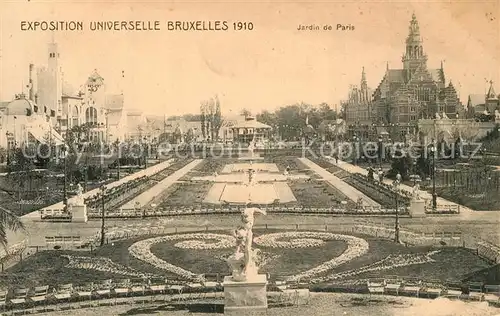 AK / Ansichtskarte Bruxelles_Bruessel Jardin de Paris  Bruxelles_Bruessel