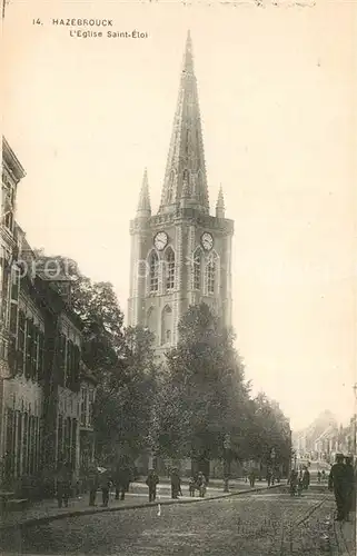 AK / Ansichtskarte Hazebrouck Eglise Saint Eloi Hazebrouck