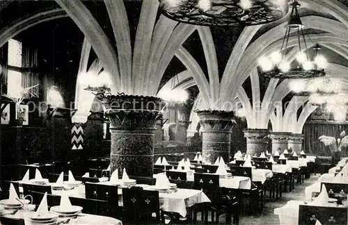 AK / Ansichtskarte Gand_Belgien Restaurant Tea Room Cafe Raadskelder Gand Belgien