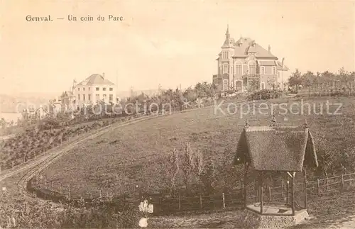 AK / Ansichtskarte Genval Un coin du Parc Genval