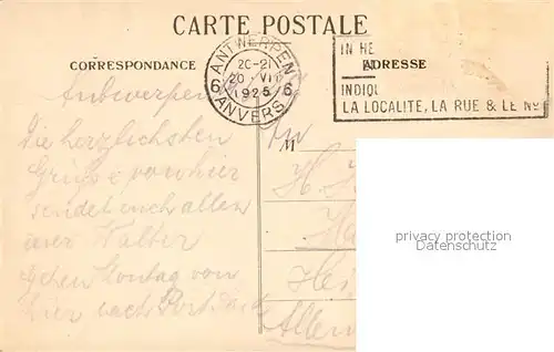 AK / Ansichtskarte Anvers_Antwerpen Embarcadere Anvers Antwerpen