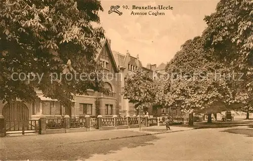 AK / Ansichtskarte Uccle Avenue Coghen Uccle
