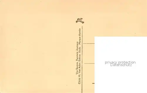 AK / Ansichtskarte Uccle Avenue Coghen Uccle