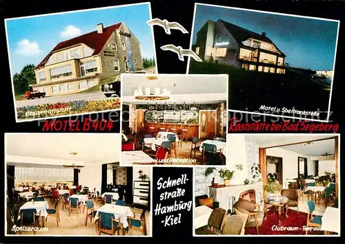 AK / Ansichtskarte Schackendorf_Bad_Segeberg Motel B 404 Haus Stefani  Schackendorf_Bad_Segeberg