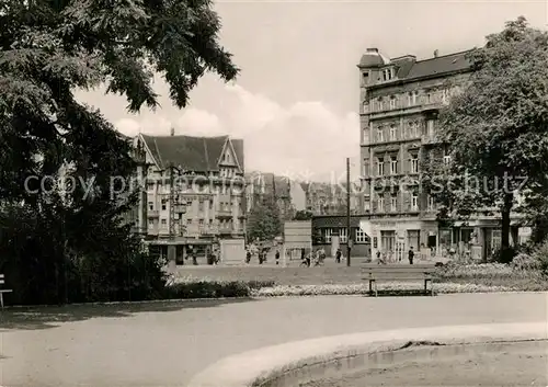 AK / Ansichtskarte Halle_Saale Marx Engels Platz Halle_Saale