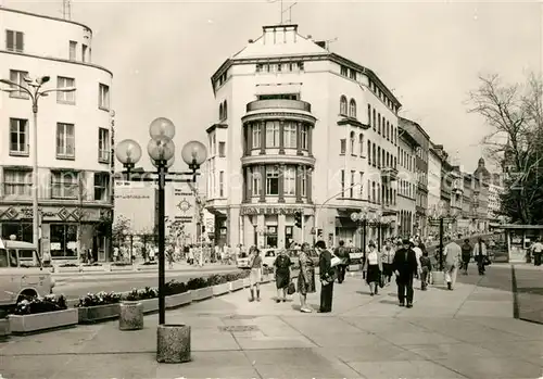 AK / Ansichtskarte Halle_Saale Hansering Ecke Klement Gottwald Strasse Halle_Saale