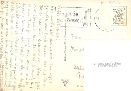 AK / Ansichtskarte Halle_Saale Postamt C 1 Halle_Saale