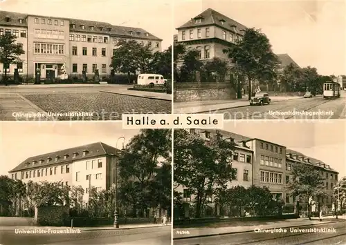 AK / Ansichtskarte Halle_Saale Universit?tskliniken  Halle_Saale