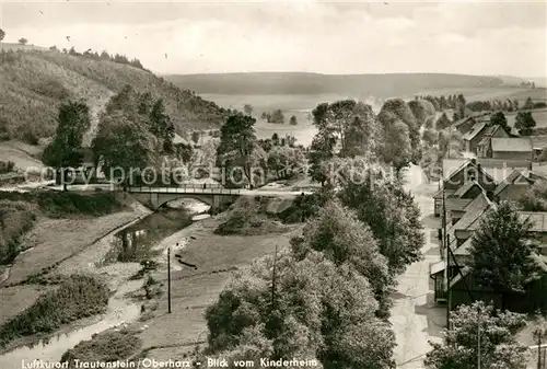 AK / Ansichtskarte Trautenstein_Harz Blick vom Kinderheim Trautenstein_Harz