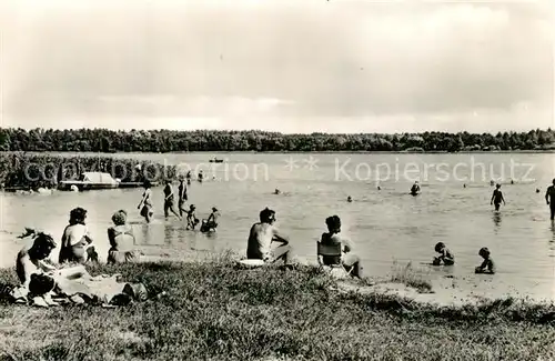 AK / Ansichtskarte Templin Badestelle am L?bbesee Templin