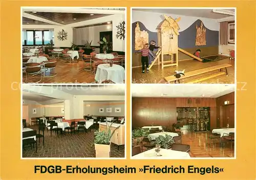 AK / Ansichtskarte Templin Erholungsheim Friedrich Engels Templin