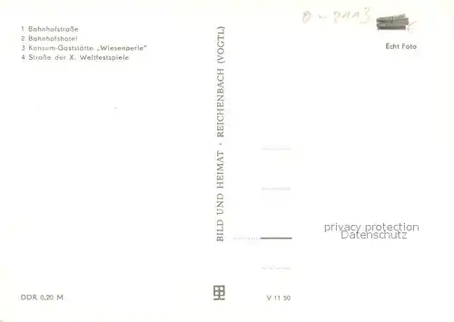 AK / Ansichtskarte Ferdinandshof Bahnhofsstrasse Bahnhofshotel Restaurant Wiesenperle  Ferdinandshof