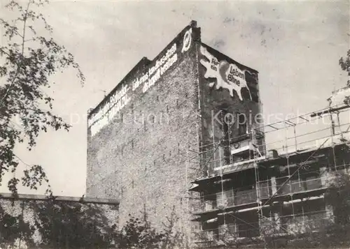 AK / Ansichtskarte Berlin Besetztes Geb?ude in der Frankenstrasse Berlin