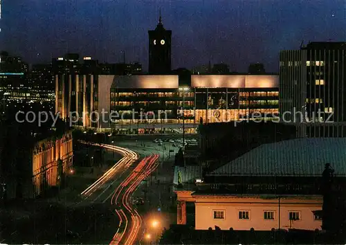 AK / Ansichtskarte Berlin Palast der Republik bei Nacht Berlin