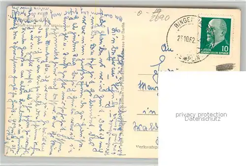 AK / Ansichtskarte Templin M?hlentor Templin