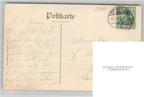 AK / Ansichtskarte Templin Erholungsheim f?r Postbeamte Templin