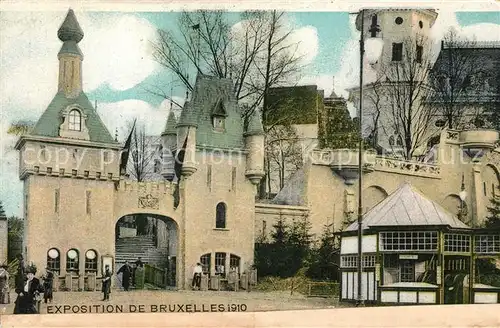 AK / Ansichtskarte Exposition_Universelle_Bruxelles_1910  