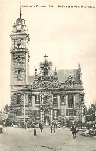 AK / Ansichtskarte Exposition_Universelle_Bruxelles_1910 Pavillon de la Ville de Bruxelles  