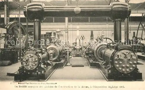 AK / Ansichtskarte Exposition_Universelle_Liege_1905 Societe anonyme de Construction des Ateliers de la Meuse 