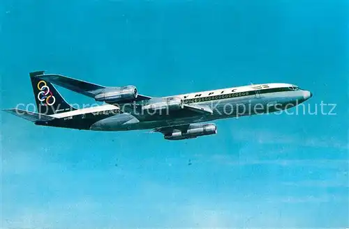 AK / Ansichtskarte Flugzeuge_Zivil Olympic Airways Boeing 707 320 