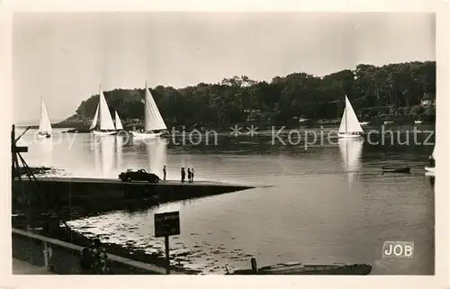 AK / Ansichtskarte Benodet La cal du bac des voiliers Benodet