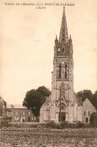 AK / Ansichtskarte Pont Saint Pierre Eglise Kirche Pont Saint Pierre