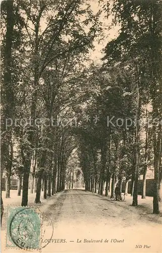 AK / Ansichtskarte Louviers_Eure Boulevard de l Ouest Louviers Eure