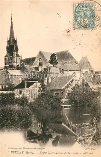 AK / Ansichtskarte Bernay Eglise Notre Dame de la Couture Bernay