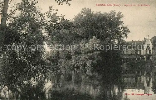 AK / Ansichtskarte Connelles Apercu sur le Chateau Connelles