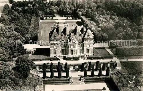 AK / Ansichtskarte Breteuil_sur_Iton Chateau de Conde sur Iton vue aerienne 