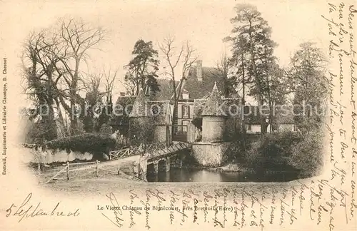 AK / Ansichtskarte Bemecourt Vieux chateau Bemecourt