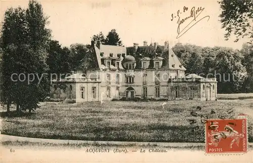 AK / Ansichtskarte Acquigny Chateau Acquigny