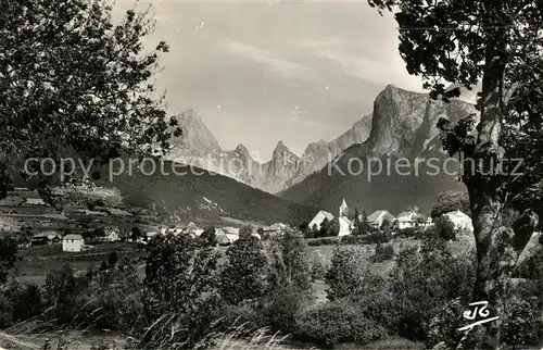 AK / Ansichtskarte Lus la Croix Haute Panorama Crete des Aiguilles Alpes Lus la Croix Haute