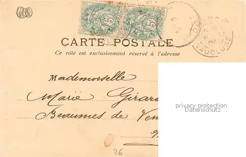 AK / Ansichtskarte Nyons_Drome Statue de la Republique Nyons Drome