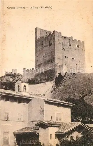 AK / Ansichtskarte Crest La Tour XIe siecle Crest