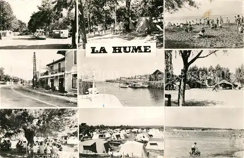 AK / Ansichtskarte La_Hume Camping Plage  La_Hume