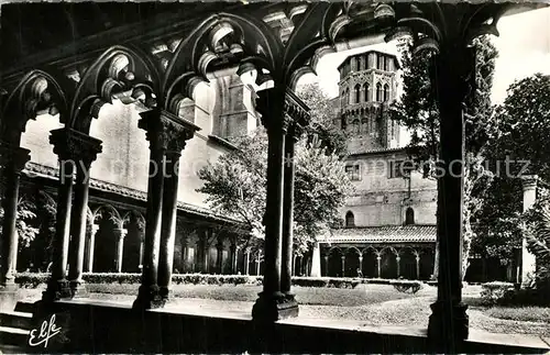 AK / Ansichtskarte Toulouse_Haute Garonne Le Cloitre et Tour des Augustins Toulouse Haute Garonne